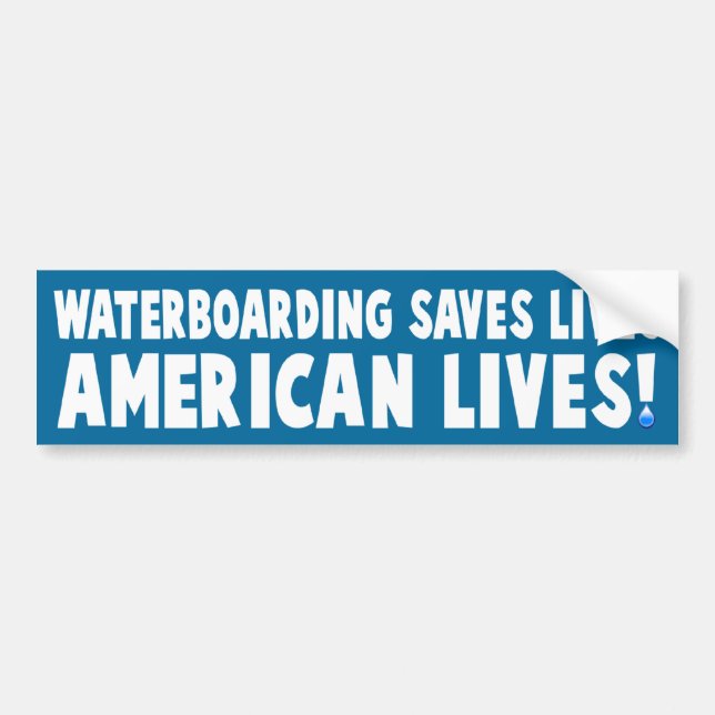 Waterboarding bildekal (Framsidan)