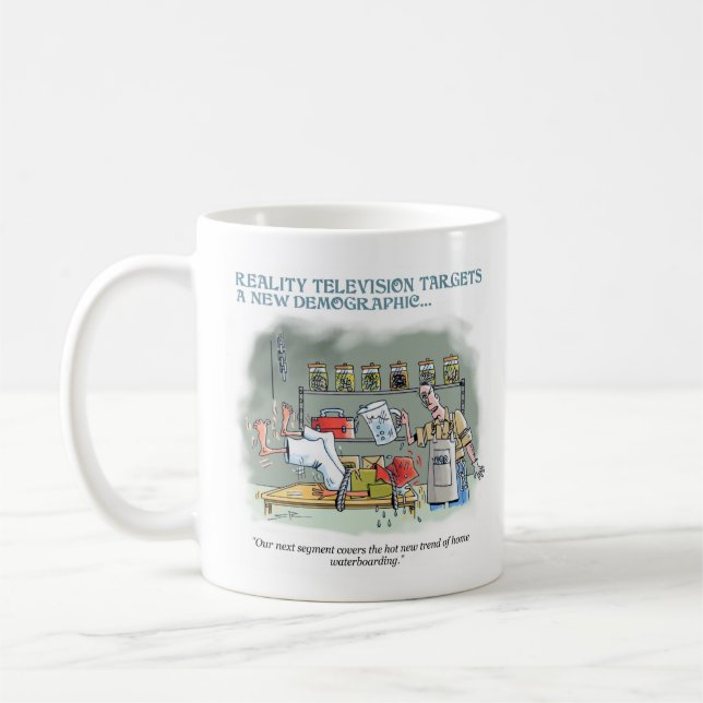 Waterboarding mugg (Vänster)