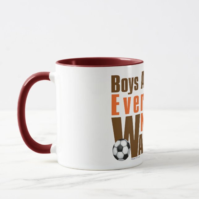 Waterboy Soccer Mugg (Vänster)