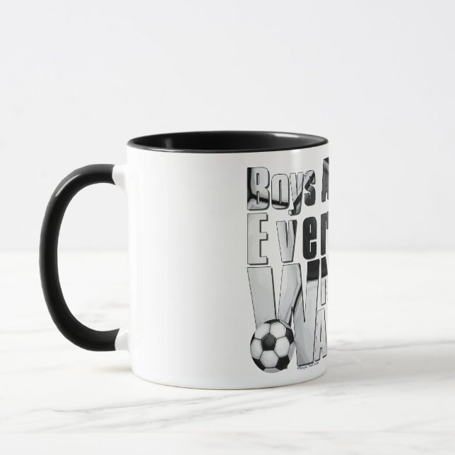 Waterboy Soccer Mugg (Vänster)
