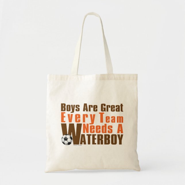 Waterboy Soccer Tygkasse (Framsidan)
