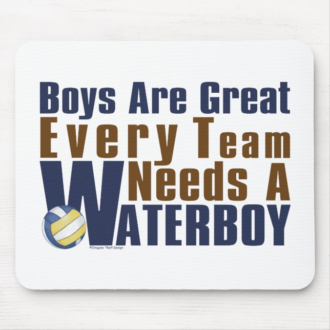 Waterboy Vollyball i Blue Musmatta (Framsidan)
