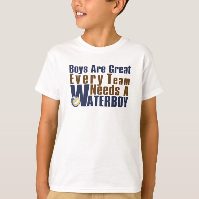 Waterboy Vollyball i Blue Tee (Framsida)