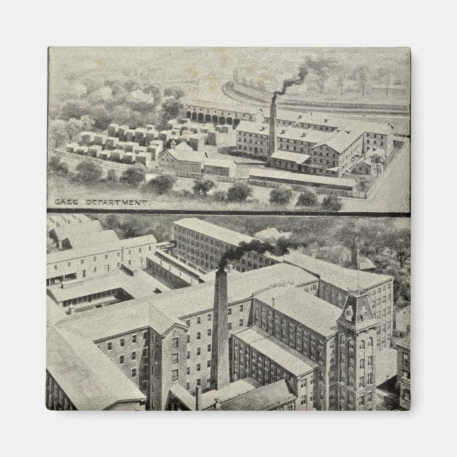 Waterbury Clock Co Magnet (Framsidan)