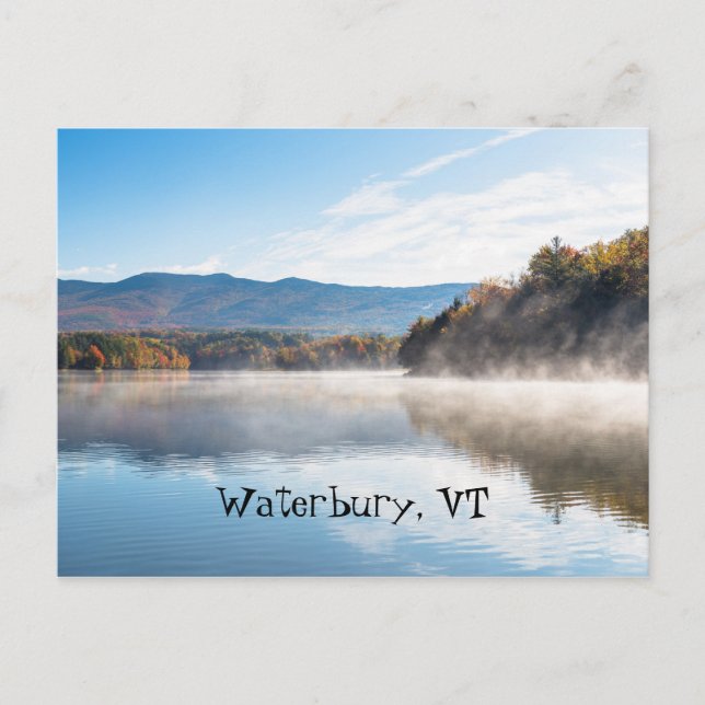 Waterbury Vermont-vykort Vykort (Framsida)