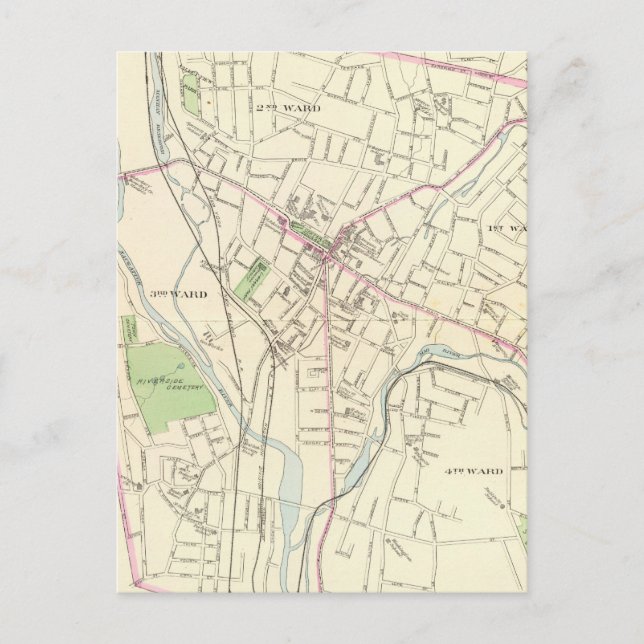 Waterbury Vykort (Framsida)