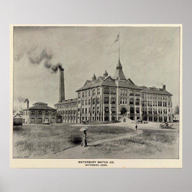 Waterbury Watch Co Poster (Framsidan)