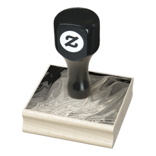 Watercolor abstract pattern stämpel (Stämpel)