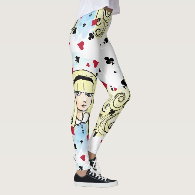 Watercolor Alice Leggings (Höger)