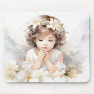 Watercolor Angel Girl Musmatta