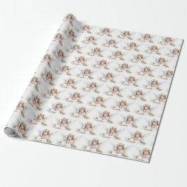 Watercolor Angel Girl Presentpapper