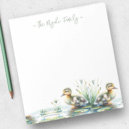 Watercolor Ankor Personlig Stationery Anteckningsblock