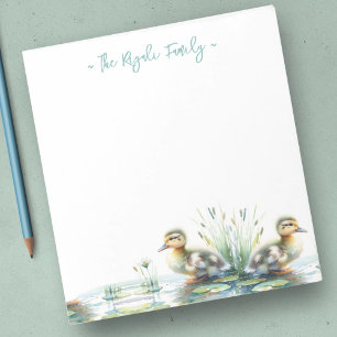 Watercolor Ankor Personlig Stationery Anteckningsblock