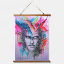 Watercolor Ansikte