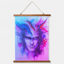 Watercolor Ansikte