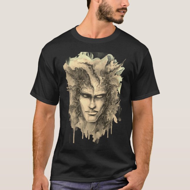 Watercolor Ansikte T-Shirt (Framsida)