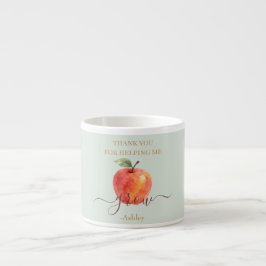 Watercolor Apple Teacher - Tack Gift Espressomugg
