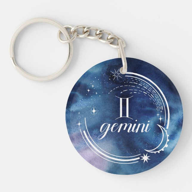 Watercolor Astrology - Gemini (Framsidan)