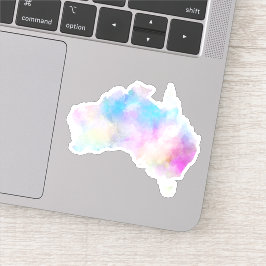 Watercolor Australia Sticker Klistermärken