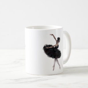 Watercolor Ballerina Coffee Mugg
