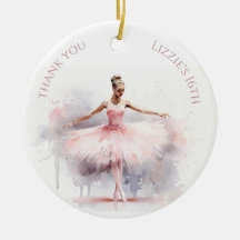 Watercolor Ballerina