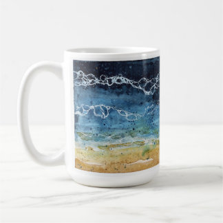 Watercolor Beach Mugg