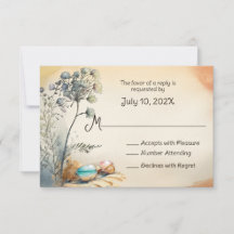 Watercolor Beach Wedding