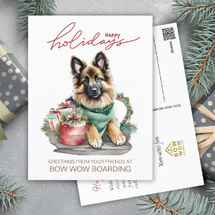 Watercolor Belgium Tervuren jul Corporate Helg Vykort
