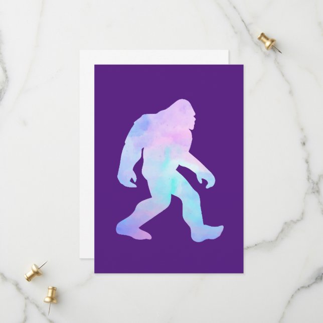 Watercolor Bigfoot       Spara Datumet (Fram/Back In Situ)