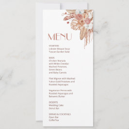 Watercolor Boho Blommig    Inbjudningar
