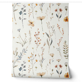 Watercolor Boho chic wildblomma