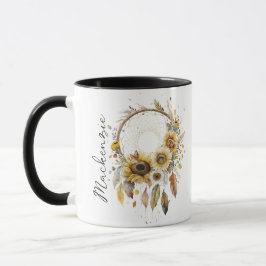 Watercolor Boho Dreamcatcher Mugg