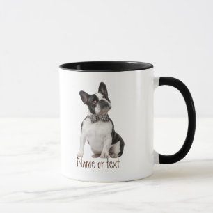 Watercolor Boston Terrier Hund Pet Anpassningsbar Mugg