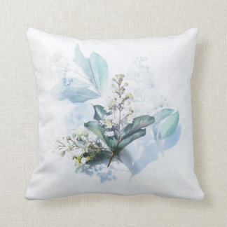 Watercolor Bouquet, blommor Kudde