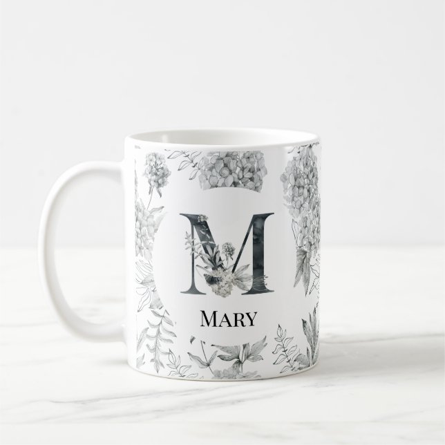 Watercolor brev M Kaffemugg (Vänster)