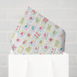 Watercolor Bright Mahjong Tiles