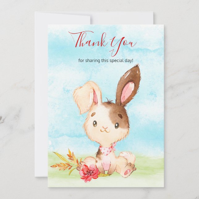 Watercolor Bunny Farm Tack (Framsida)