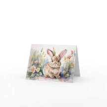 Watercolor Bunny