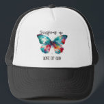 Watercolor butterfly with Christian quote: "God's  Keps<br><div class="desc">This design features a vibrantly colored watercolor-style butterfly accompanied by the Christian message "The Love of God Transforms Me." It is a visually striking work that conveys faith, hope, and personal transformation through divine love. Perfect as a spiritual gift for women, young people, or people of faith seeking inspiration on...</div>
