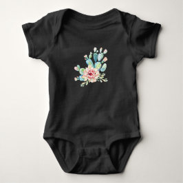 Watercolor Cacti Bloom T Shirt