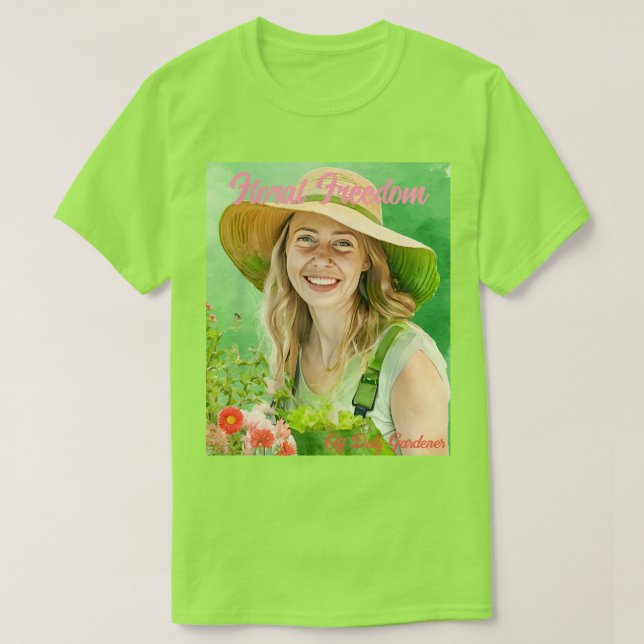 Watercolor Career T-Shirt (Design framsida)
