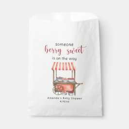 Watercolor Cart Berries Baby shower