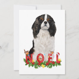 Watercolor Cavalier Kung Charles Noel jul