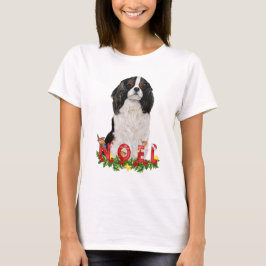 Watercolor Cavalier Kung Charles Noel jul T Shirt