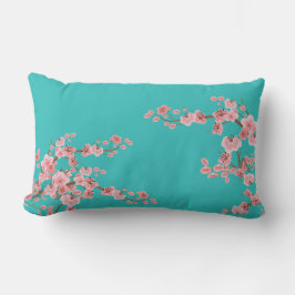 Watercolor Cherry Blossoms Lumbarkudde