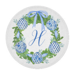 Watercolor Chinoiserie Wandejul Monogram