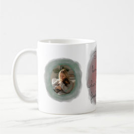 Watercolor Christmas Dachshund  – Custom Photo  Kaffemugg