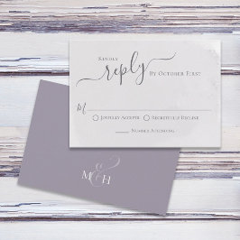 Watercolor Classic Lilac Lavender OSA Kort