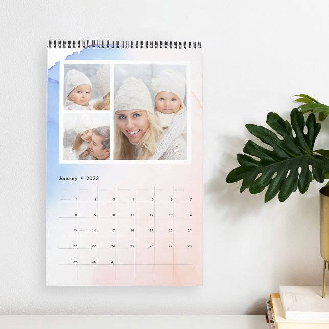Watercolor Cloud | 36 Foto Kalender (Skapare uppladdad)