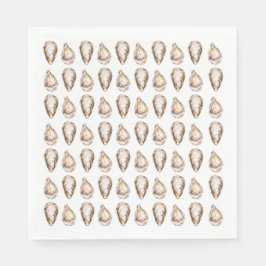 Watercolor Coastal Seascape Wedding  Pappersservett